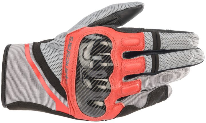 alpine star CHROME GLOVE GY/BK/RD SML 35687219203-S