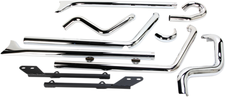 BASSANI XHAUST Fishtail Exhaust - 36" - Softail 1S26E-36