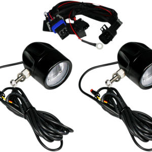 CUSTOM DYNAMICS LED Fog Light - Indian - Black PB-FOG-IND-B
