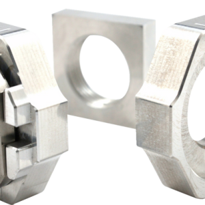 WORKS CONNECTION Elite Axle Block Kit - Silver 17-316