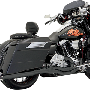 BASSANI XHAUST B1 2:1 Exhaust - Black FLH-777B
