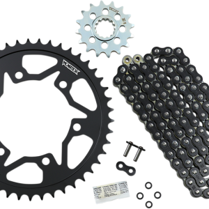 VORTEX Chain and Sprocket Kit - WSS - Black - Yamaha FJ/FZ/MT-09/XSR900 CK6453
