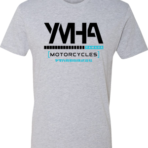 YAMAHA APPAREL Yamaha Rev T-Shirt - Heather Gray - XL NP21S-M3141-XL