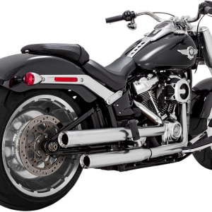 VANCE & HINES Eliminator 300 Mufflers - Satin Chrome 16722