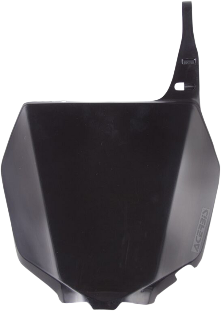 ACERBIS Front Number Plate - Black 2042340001
