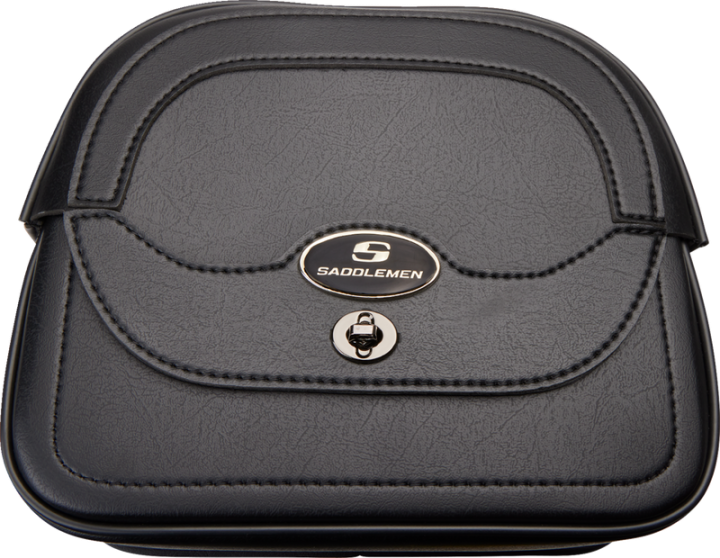 SADDLEMEN Large Cruis'n Sissy Bar Bag - Black 3503-0049