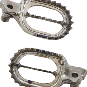 MOOSE RACING Titanium Footpegs - Yamaha 50610-SPTF-00Y