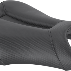 SADDLEMEN Gel Channel Track Carbon Fiber Sport Seat - Black - GSX-S 750 0810-S076