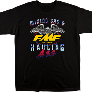 FMF Fighter T-Shirt - Black - Large FA21118907BKLG 3030-21274