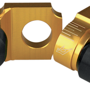 DRIVEN RACING Axle Block Sliders - Yamaha - Gold DRAX-101-GD