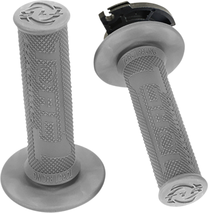 TORC1 Grips - Defy - Lock-On - Gray 4650-0702