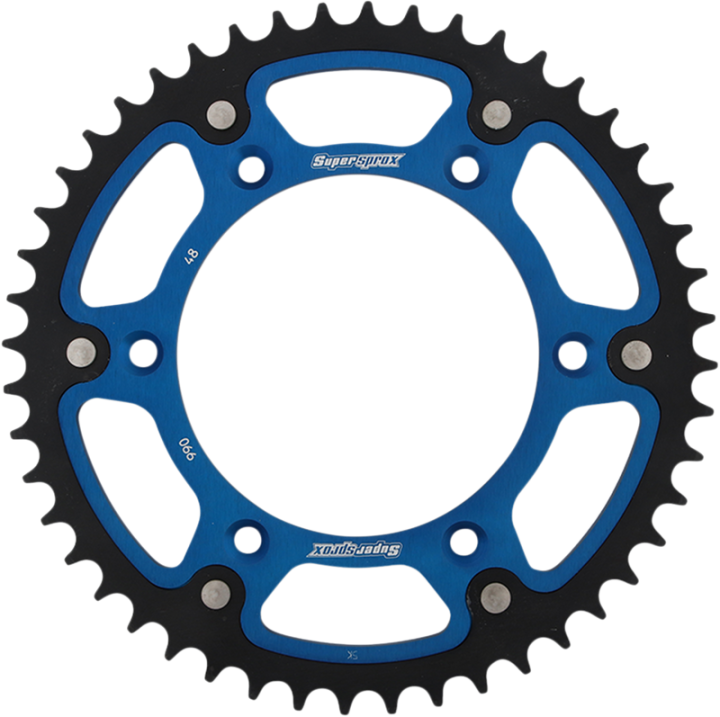 SUPERSPROX Stealth Rear Sprocket - 48 Tooth - Blue - Husaberg/Husqvarna/KTM RST-990-48-BLU