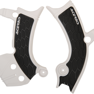 ACERBIS X-Grip Frame Guards - White/Black 2689411035