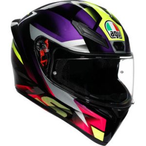 AGV K1 S Helmet - Fastlap - Black/Purple/Pink - XS 0101-19445