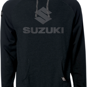 FACTORY EFFEX Suzuki Pullover Hoodie - Black - Large 25-88404