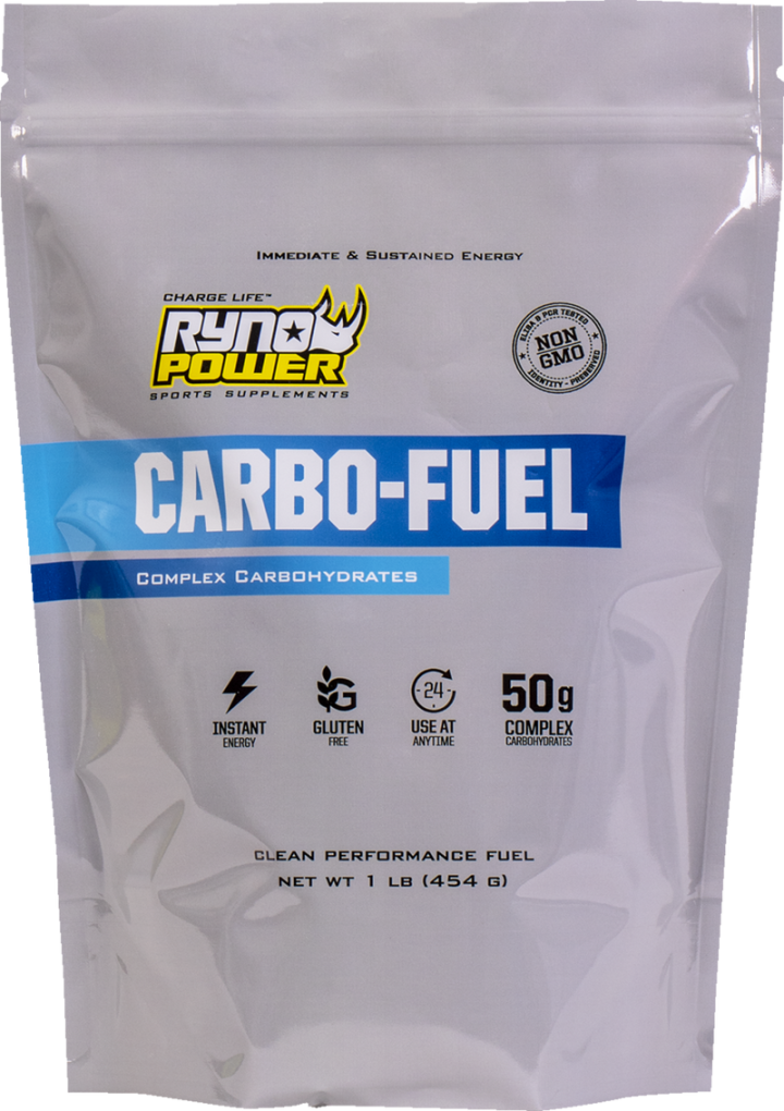 RYNO POWER Carbo-Fuel Powder - 1 lb - 10 Servings 1LB-CAR
