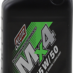 KLOTZ OIL MX4 Synthetic Engine Oil - 15W-50 - 1 U.S. quart KL-880