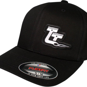 THROTTLE THREADS Throttle Threads Curved Bill Hat - Black - Large/XL TT446H51BKXL