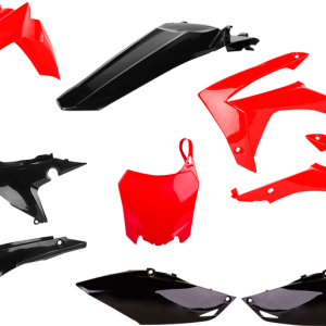 POLISPORT Body Kit - Complete - Red/Black - CRF250R/450R 90832