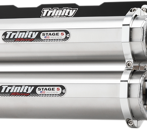 TRINITY RACING Dual Exhaust - Aluminum TR-4166D