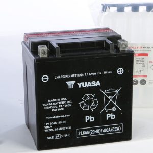 Yuasa Battery Yix30l-Pw Maintenance Free 49-1975