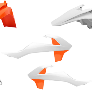 POLISPORT Body Kit - OEM Orange/White - SX 65 90805