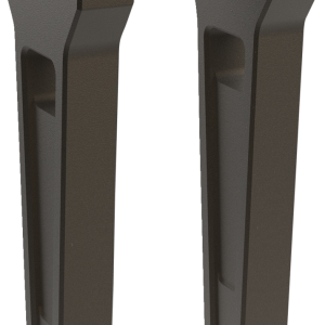 LA CHOPPERS Risers - Straight - 8" x 1-1/4" - Bronze LA-7480-08Z