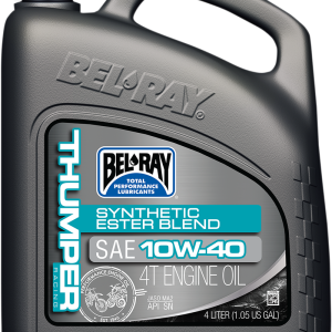 BEL-RAY Thumper Synthetic Blend 4T Oil - 10W-40 - 4L 99520-B4LW