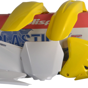 POLISPORT Body Kit - OEM Yellow/White - RM 125/250 90095