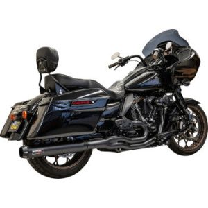 BASSANI XHAUST 2-into-1 High Performance Exhaust System - 49-State - Black 1F58RBE 1800-2642