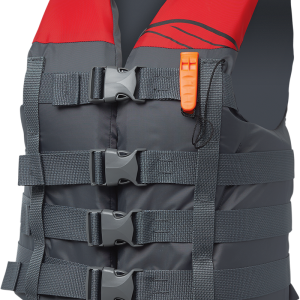 SLIPPERY Hydro Nylon Vest - Charcoal/Red - L/XL 112214-10005020