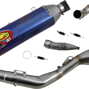 FMF 4.1 RCT Exhaust with MegaBomb - Anodized Titanium Husqvarna FE 250 2020-2021 045652 1820-1956