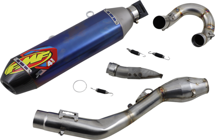 FMF 4.1 RCT Exhaust with MegaBomb - Anodized Titanium Husqvarna FE 250 2020-2021 045652 1820-1956
