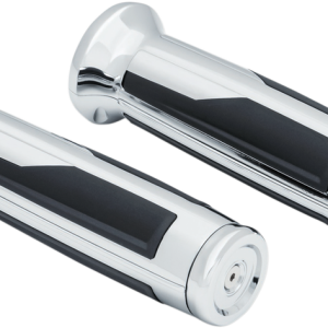 KURYAKYN Grips - Omni - Gold Wing - Chrome 6764