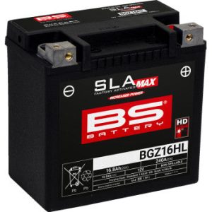 BS BATTERY SLA MAX Factory- Activated AGM Maintenance-Free Battery BGZ16HL 300932
