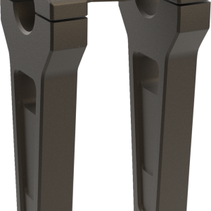 LA CHOPPERS Risers - Straight - 6" x 1-1/4" - Bronze LA-7480-06Z