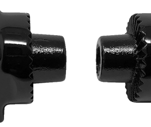 KODLIN MOTORCYCLE Splined Peg Adapter - Driver - Black K73250