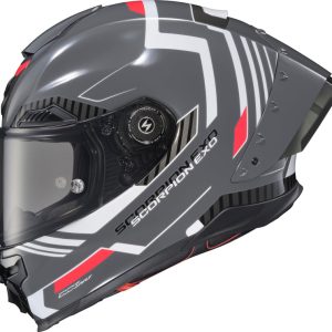 Apex Exo-Warp Full Face Helmet Atarax Grey/White Sm