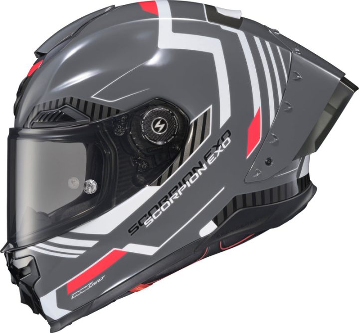 Apex Exo-Warp Full Face Helmet Atarax Grey/White Sm