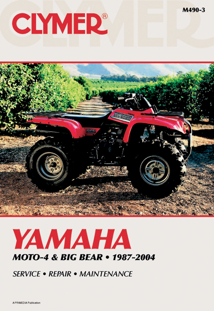 CLYMER Manual - YFM350 Moto-4 CM4903
