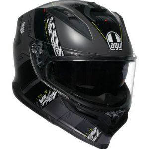 AGV K7 Helmet - Kyber - Matte Gray/Yellow Fluo - 2XL 0101-17988