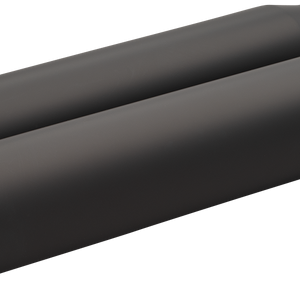 KHROME WERKS 4-1/2" War Hammer Mufflers - Black 202235