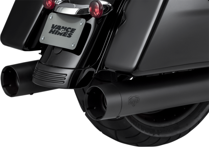 VANCE & HINES 4.5" Muffler - Black/Black - Titan 46650