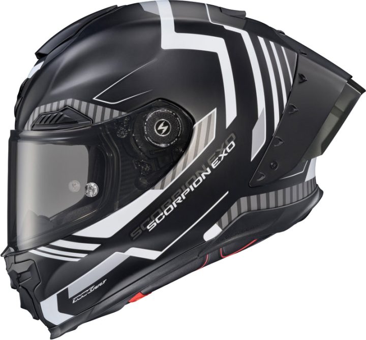 Apex Exo-Warp Full Face Helmet Atarax Black/White 2x