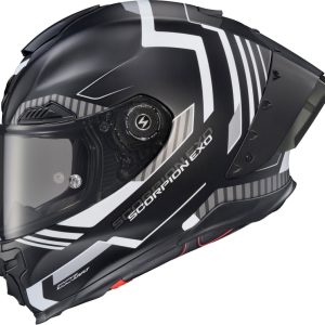 Apex Exo-Warp Full Face Helmet Atarax Black/White Xl