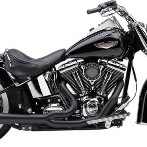 COBRA El Diablo Exhaust - Black - '12-'17 Softail N/F FXSB/FXSE MODELS 6483B