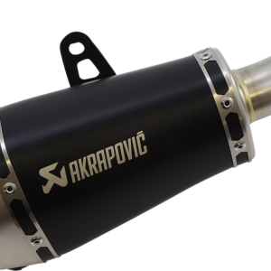 AKRAPOVIC Slip-On Muffler - Titanium S-H125SO4ASZTBL 1811-4242