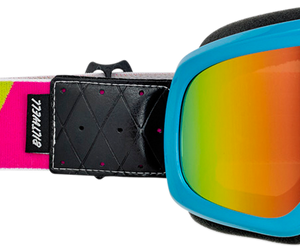 BILTWELL Overland 2.0 Goggles - Tri-Stripe - Cyan/Jet Boat 2111-0944-003