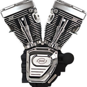 S&S CYCLE T124LC Series Long Block Engine ORD T/SUPPORT,REQ07110220 310-0401A