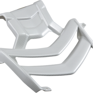 MAIER Hood - White Carbon - Louvered 19035-31